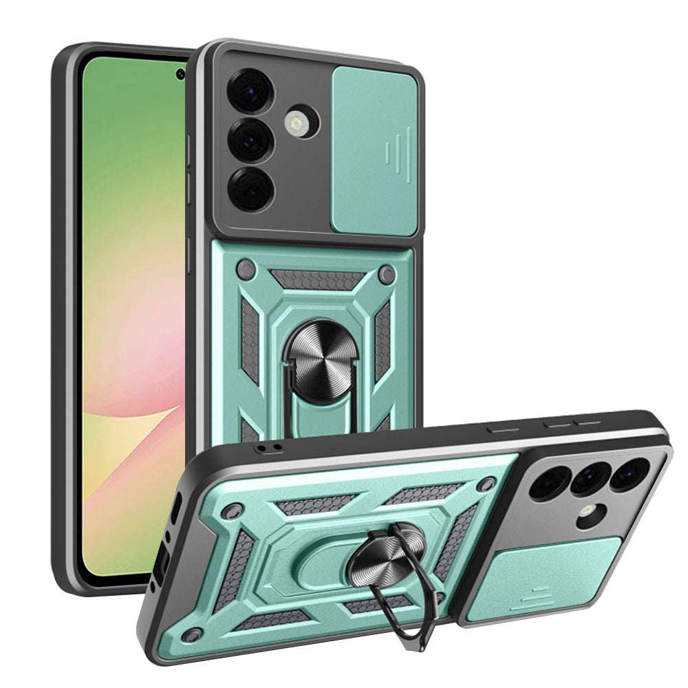 Husă Techsuit CamShield Galaxy A56 5G – Verde – imagine 3