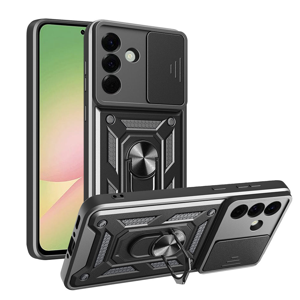 Husă Techsuit CamShield Galaxy A56 5G – Negru – imagine 4