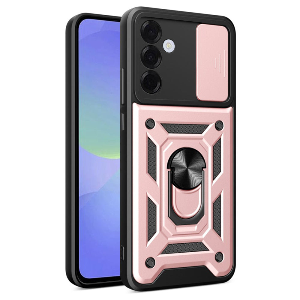 Husă Techsuit CamShield Galaxy A36 5G – Auriu roz – imagine 5