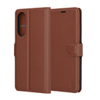 Husă portofel Techsuit Leather Folio Galaxy S25 Edge – Maro – imagine 6