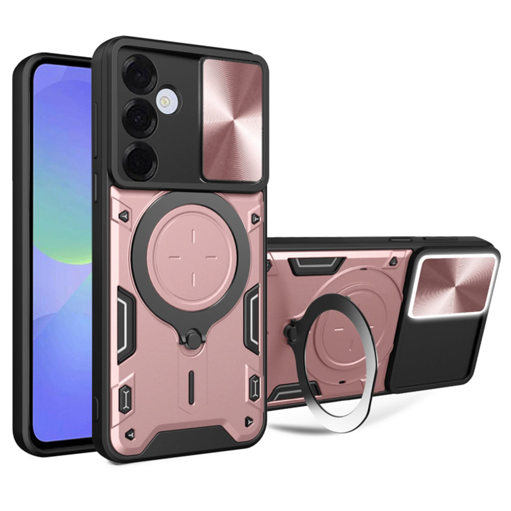 Husă Techsuit CamGuard Pro Galaxy A36 5G – Auriu roz – imagine 10