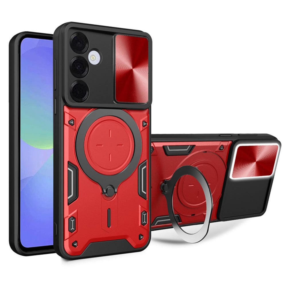 Husă Techsuit CamGuard Pro Galaxy A36 5G – Roșu – imagine 2
