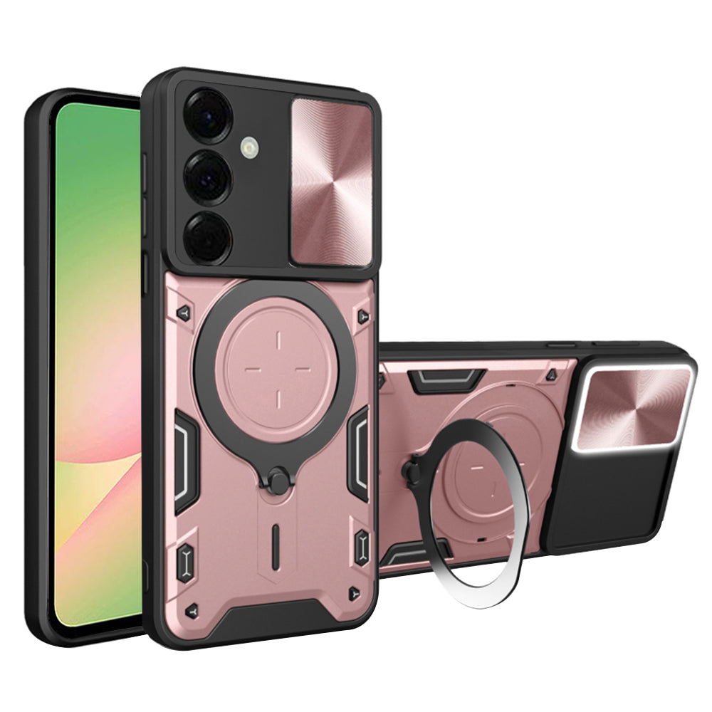 Husă Techsuit CamGuard Pro Galaxy A56 5G – Auriu roz – imagine 8