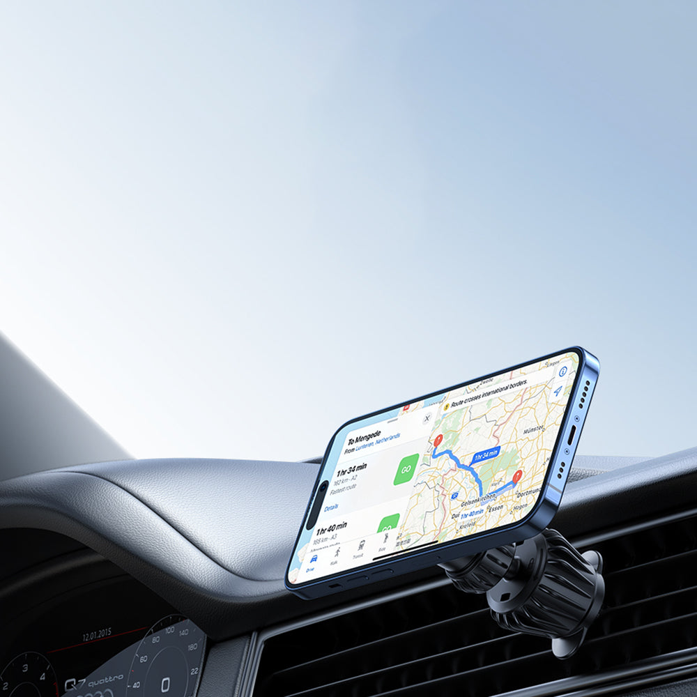 Suport auto magnetic Techsuit AirFix MagSafe, grila de ventilație – imagine 5