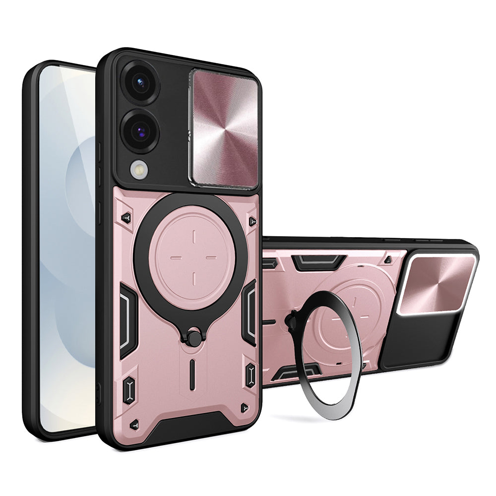 Husă Techsuit CamGuard Pro Galaxy S25 Edge – Auriu roz – imagine 10