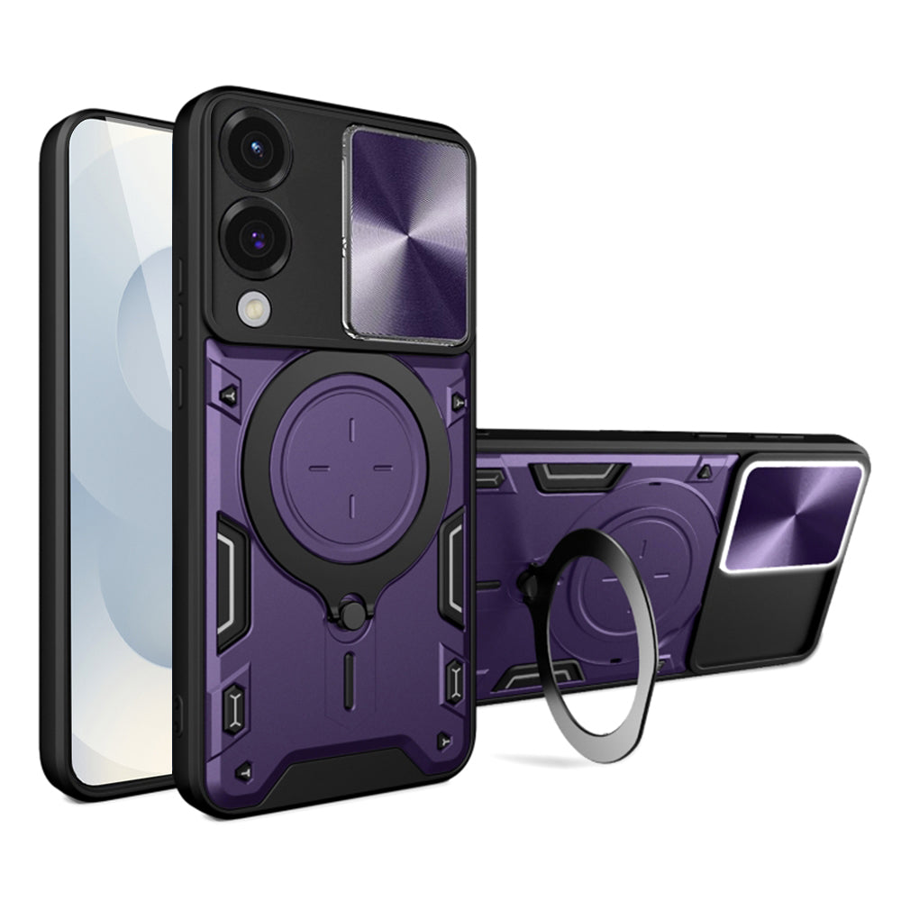 Husă Techsuit CamGuard Pro Galaxy S25 Edge – Mov – imagine 4