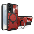 Husă Techsuit CamGuard Pro Galaxy S25 Edge – Roșu – imagine 6