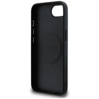 Husă Guess iPhone 16e Hardcase 4G Script Logo, negru – imagine 5