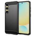 Husă Techsuit Carbon Silicone Galaxy S24 FE – imagine 1