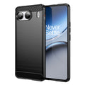 Husă OnePlus Nord 4 Techsuit Carbon Silicone, negru – imagine 1