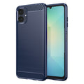 Husă Techsuit Carbon Silicone Galaxy A06 – Albastru – imagine 1