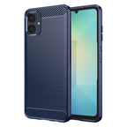 Husă Techsuit Carbon Silicone Galaxy A06 – Albastru – imagine 1
