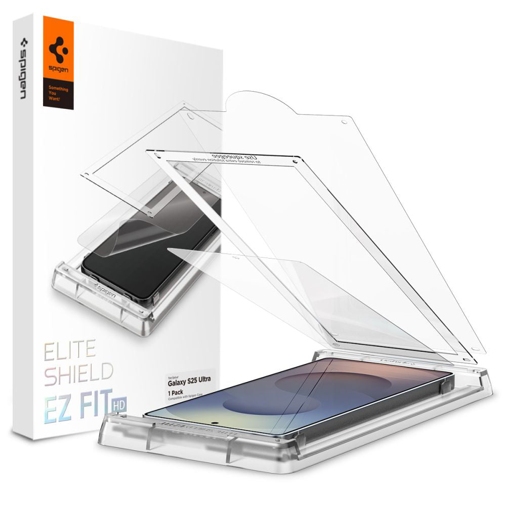 Folie hidrogel Spigen Elite Shield EZ Fit HD Galaxy S25 Ultra – imagine 1