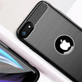 Husă Techsuit Carbon Silicone iPhone SE (2020) / SE (2022) – imagine 1