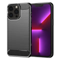 Husă Techsuit Carbon Silicone iPhone 13 Pro – imagine 1