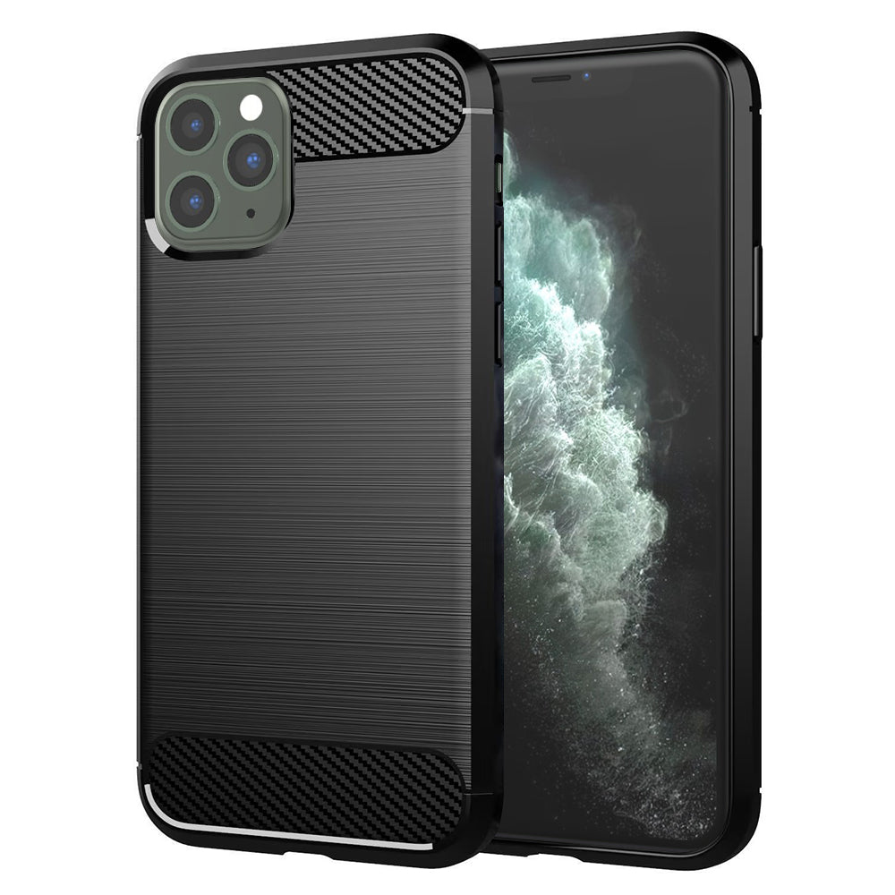 Husă Techsuit Carbon Silicone iPhone 11 Pro Max – imagine 1