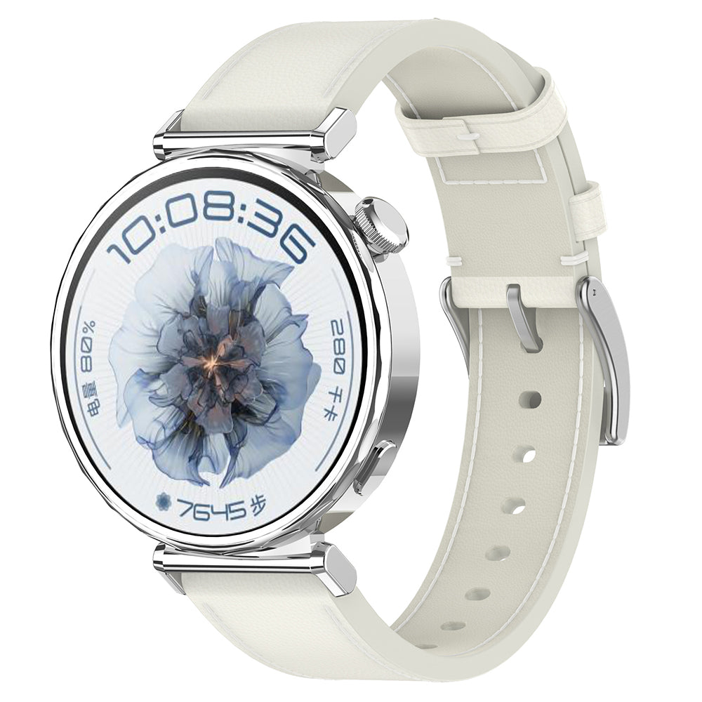 Curea W073 Huawei GT 4 41 mm, Venu 2S, alb – Techsuit – imagine 1