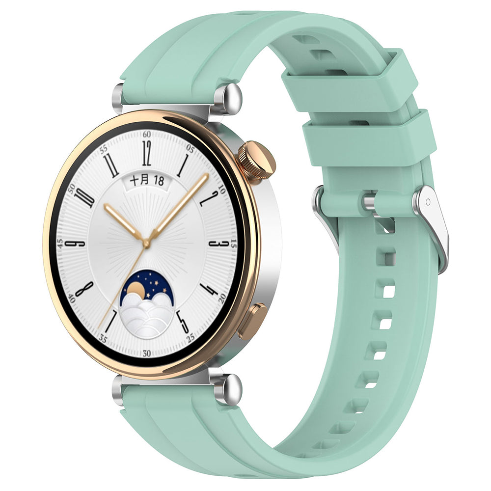 Curea Huawei Watch GT 4 (41 mm)/W1 Techsuit W075, verde mentă – imagine 1