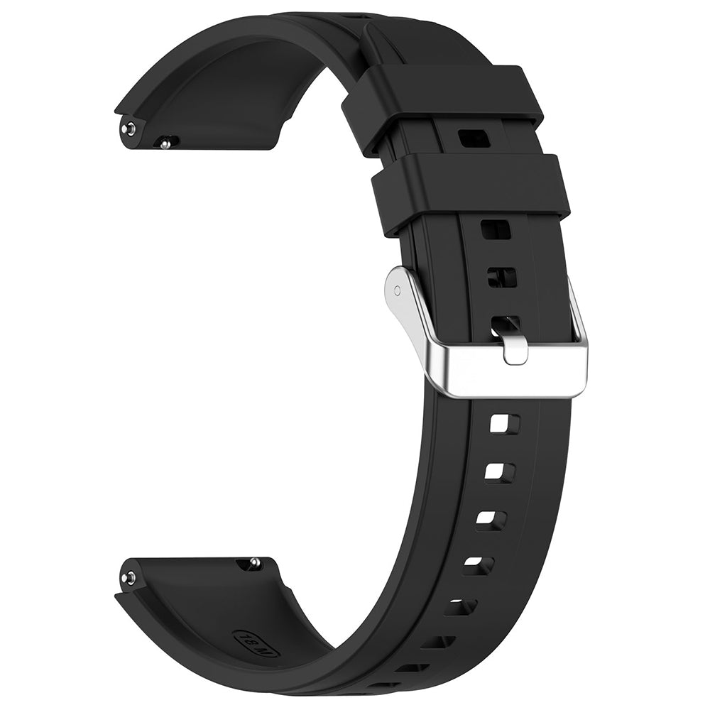 Curea Huawei Watch GT 4 (41 mm)/W1/Honor Watch S1 Techsuit W075, negru – imagine 1