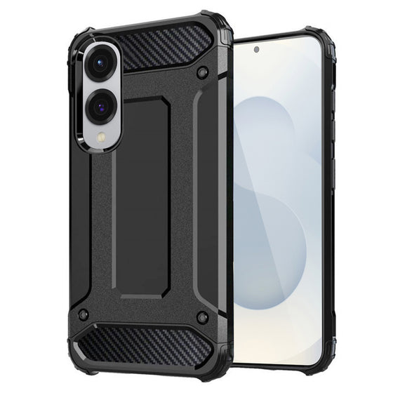 Husă Techsuit Hybrid Armor pentru Samsung Galaxy S25 Edge – negru