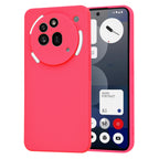 Husă Nothing Phone (3a) Pro din silicon Techsuit SoftFlex, roz aprins – imagine 1
