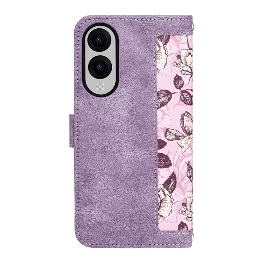 Husă flip Techsuit FlipCraft Galaxy S25 Edge – Mov – imagine 3