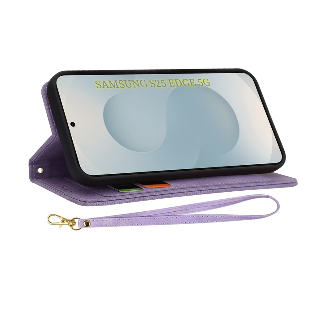 Husă flip Techsuit FlipCraft Galaxy S25 Edge – Mov – imagine 4