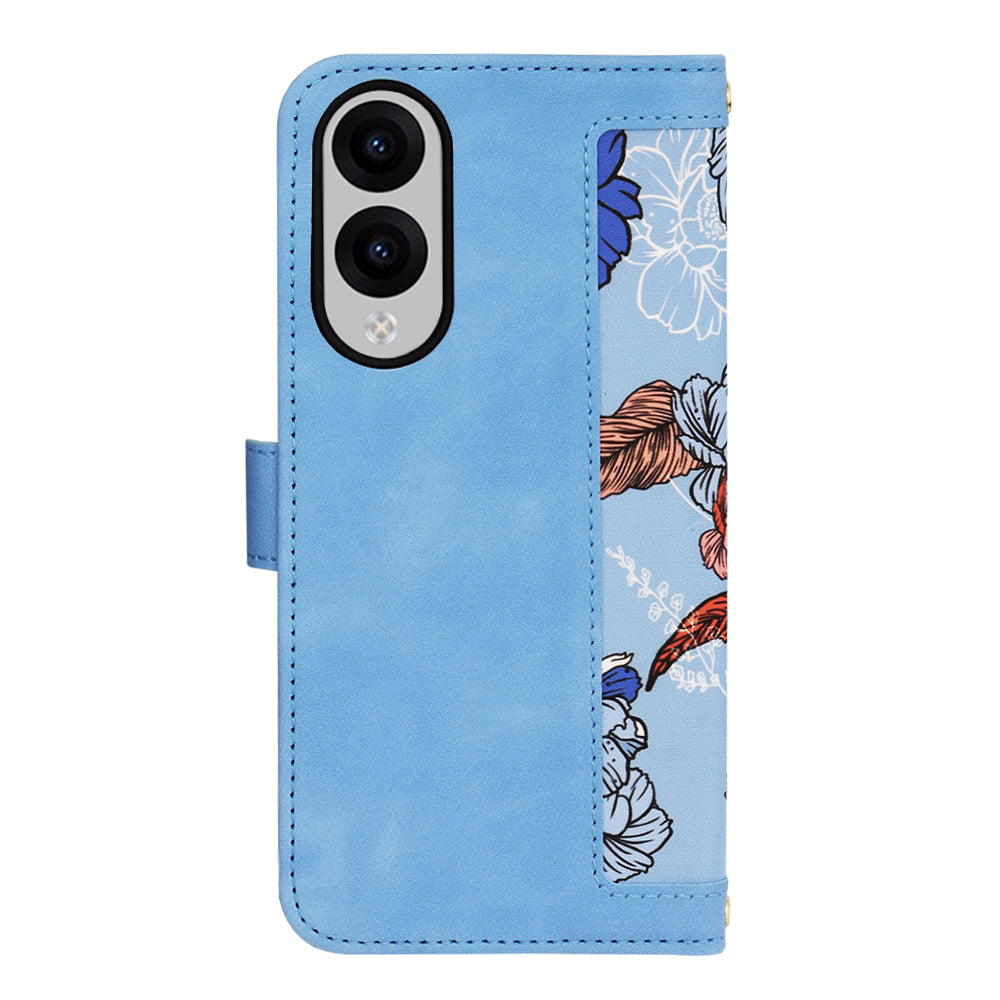 Husă flip Techsuit FlipCraft Galaxy S25 Edge – Albastru intens – imagine 11