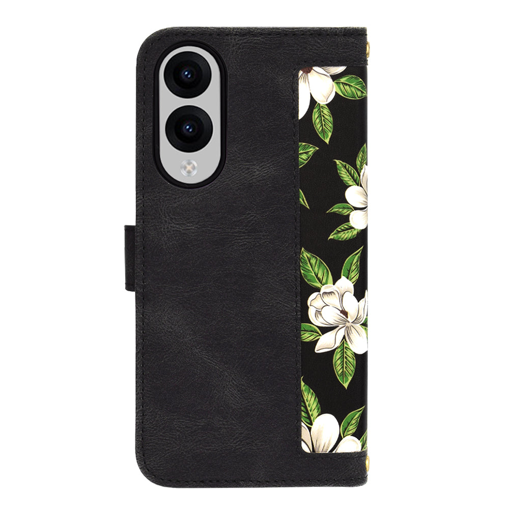 Husă flip Techsuit FlipCraft Galaxy S25 Edge – Model floral – imagine 14