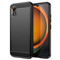 Husă Techsuit Carbon Silicone Galaxy XCover7 – imagine 1
