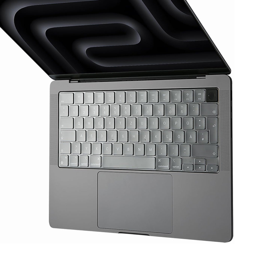 Protecție tastatură MacBook Pro 14, Air 13–15 – Techsuit KC1 – imagine 3