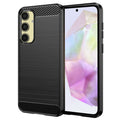 Husă Techsuit Carbon Silicone Galaxy A35 5G – imagine 1