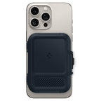 Portofel MagSafe Spigen Lock Fit – Gri (Metal Slate) – imagine 2