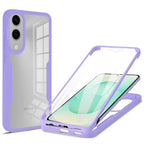 Husă 360 Techsuit ColorVerse cu folie de ecran Galaxy S25 Edge – Mov – imagine 2