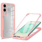Husă 360 Techsuit ColorVerse cu folie de ecran Galaxy S25 Edge – Roz – imagine 3