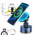 Suport auto Techsuit ChargeMagX cu încărcare wireless 15W – imagine 1