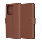 Husă tip portofel Techsuit Leather Folio Oppo Reno13 F 4G, maro – imagine 6