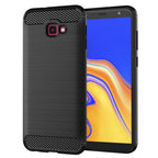 Husă Techsuit Carbon Silicone Galaxy J4 Plus – imagine 1
