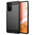 Husă Techsuit Carbon Silicone Galaxy A72 – imagine 1
