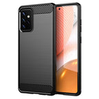 Husă Techsuit Carbon Silicone Galaxy A72 – imagine 1