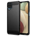 Husă Techsuit Carbon Silicone Galaxy A12 / A12 Nacho – imagine 1