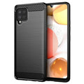 Husă Techsuit Carbon Silicone Galaxy A42 – imagine 1