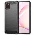 Husă Techsuit Carbon Silicone Galaxy Note 10 Lite – imagine 1