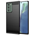 Husă Techsuit Carbon Silicone Galaxy Note 20 – imagine 1
