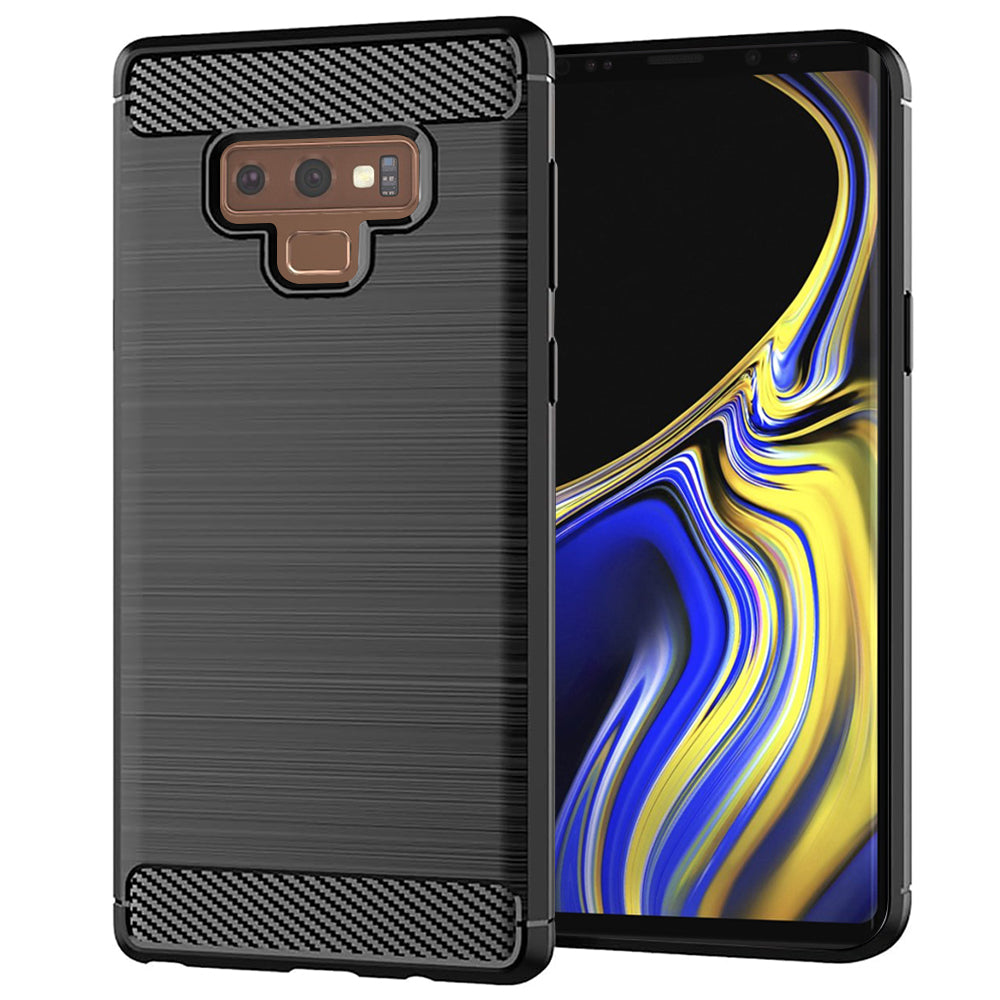 Husă Techsuit Carbon Silicone Galaxy Note 9 – imagine 1