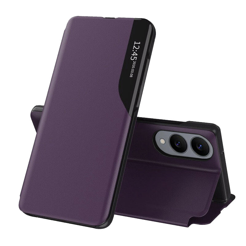 Husă flip Techsuit eFold Galaxy S25 Edge – Mov – imagine 1