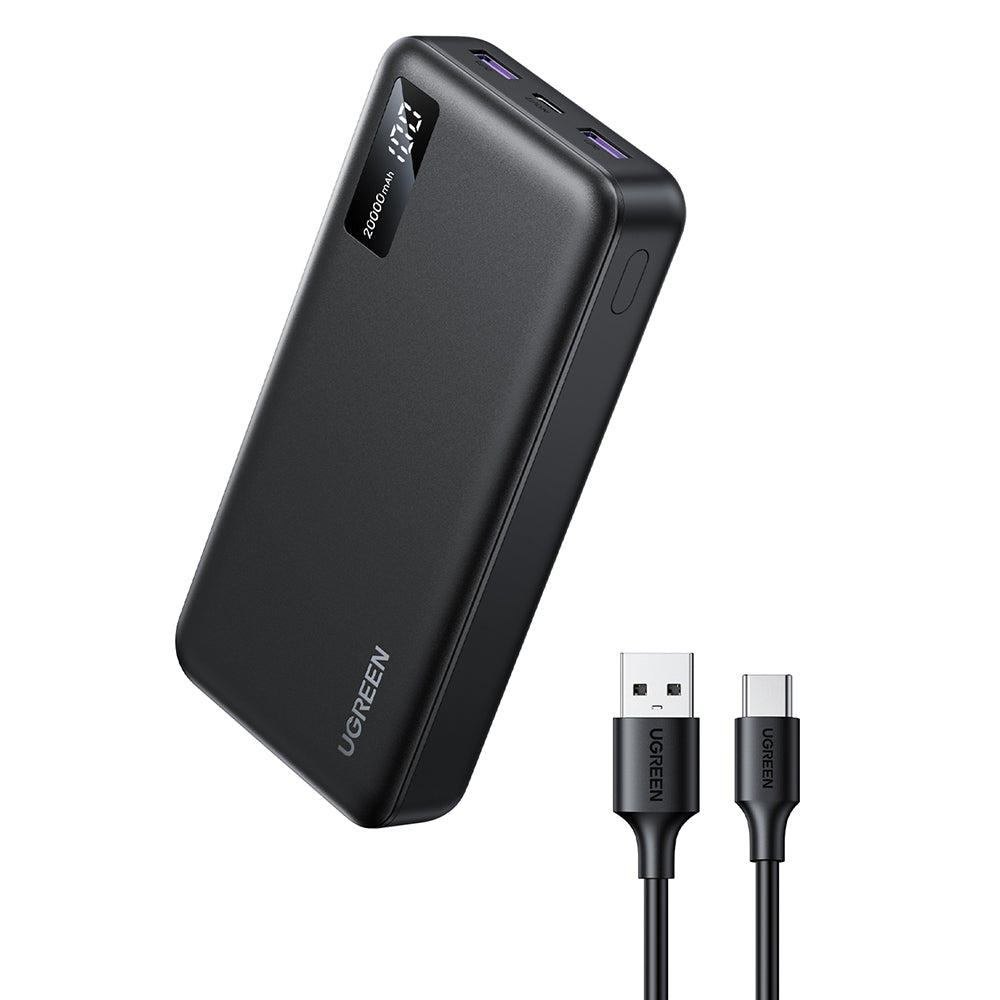Baterie externă Ugreen PB312 20.000 mAh 22,5W, cu afișaj – imagine 3