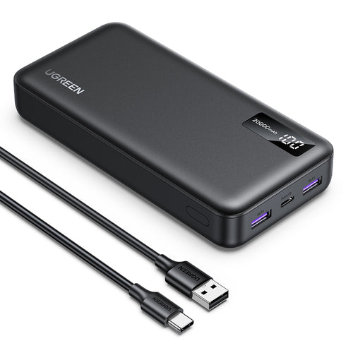 Baterie externă Ugreen PB312 20.000 mAh 22,5W, cu afișaj – imagine 1