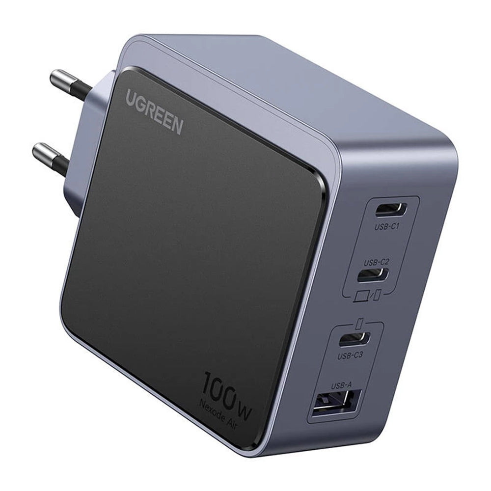 Încărcător Ugreen Nexode S X565 GaN 100W, 3x USB-C + USB-A – imagine 1