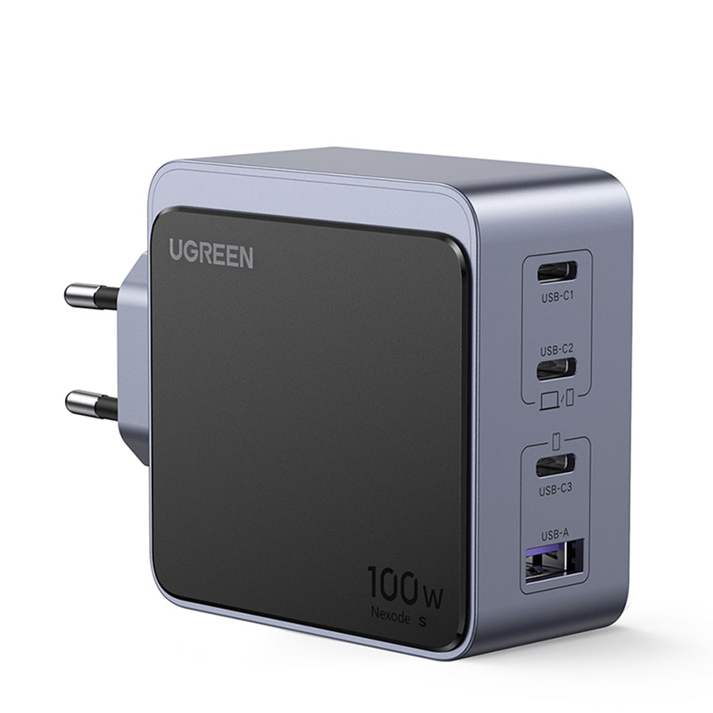 Încărcător Ugreen Nexode S X565 GaN 100W, 3x USB-C + USB-A – imagine 2